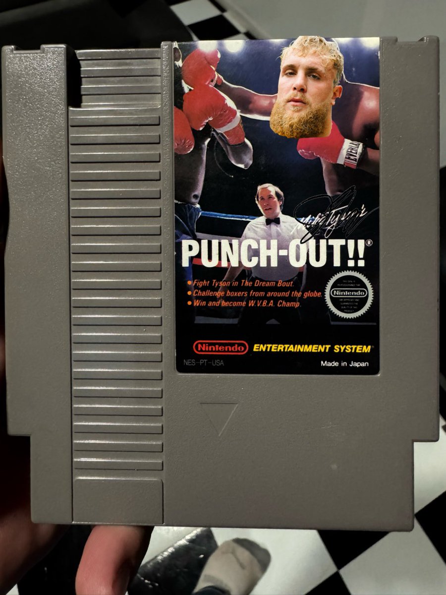 About to bust out the #NES 
#PaulTyson