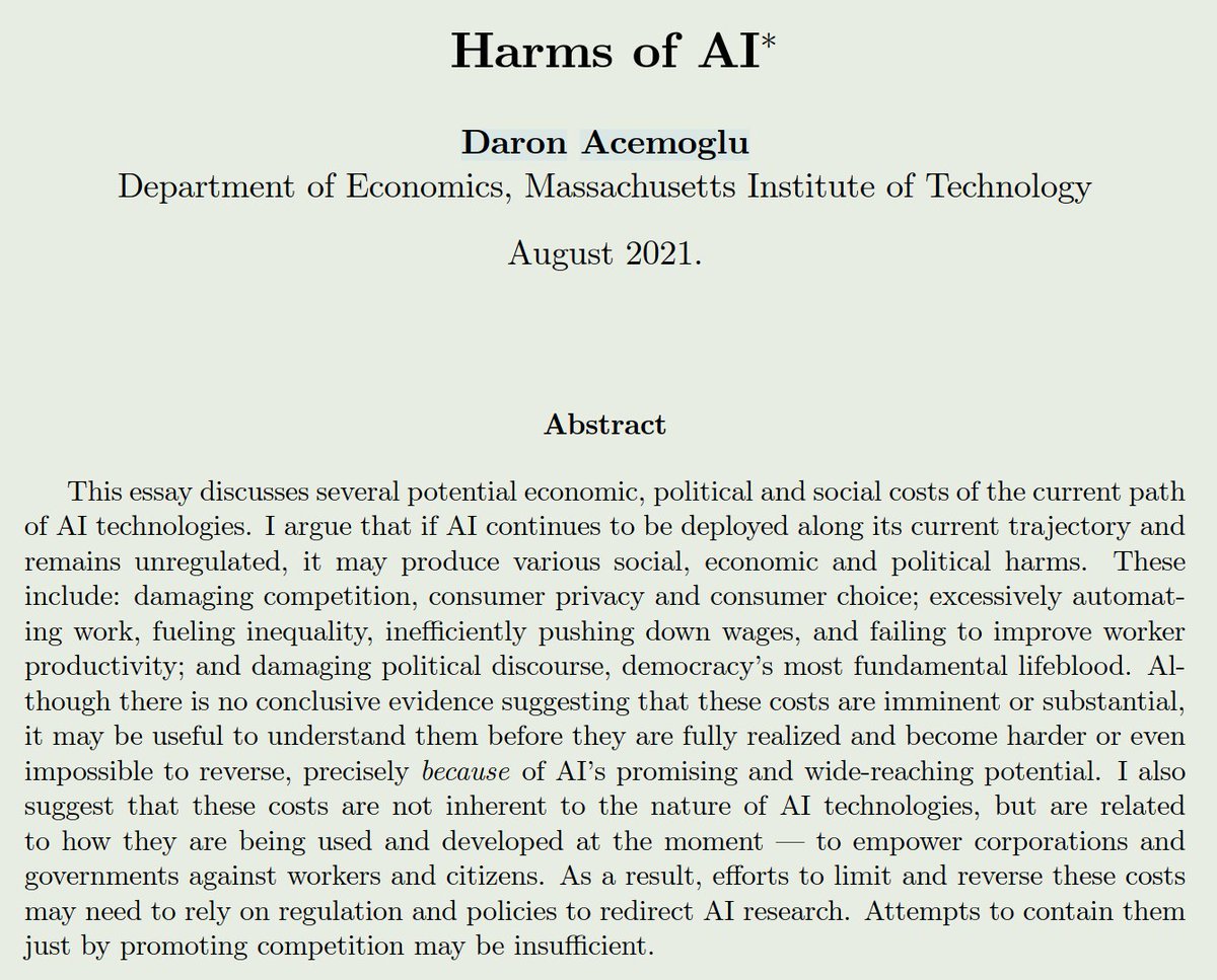 We shouldn't be afraid of AI. We should be afraid that we lack the imagination and creativity to see an even bigger future.