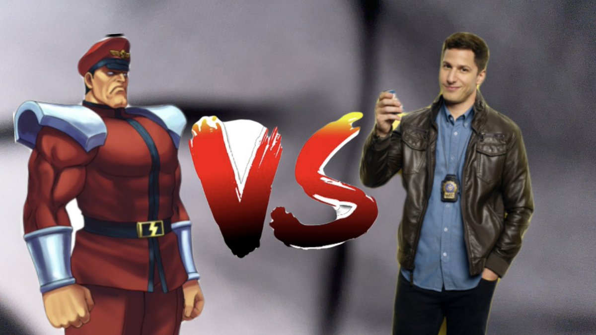 abejames_'s tweet image. Can’t believe Jake Peralta beat M. Bison