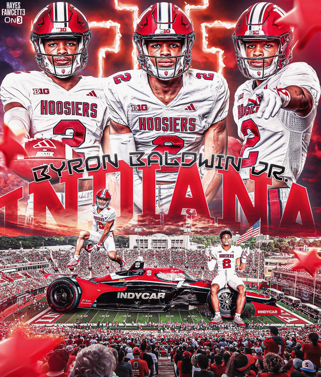 Hayes Fawcett (@hayesfawcett3) on Twitter photo BREAKING: Four-Star Safety Byron Baldwin Jr. has Committed to Indiana, he tells me for <a href="/on3recruits/">Follow @Rivals</a>
The 6’1 185 S from Baltimore, MD chose the Hoosiers over Colorado
“Hoosier nation, I’m home!!”
on3.com/db/byron-baldw… BREAKING: Four-Star Safety Byron Baldwin Jr. has Committed to Indiana, he tells me for <a href="/on3recruits/">Follow @Rivals</a>
The 6’1 185 S from Baltimore, MD chose the Hoosiers over Colorado
“Hoosier nation, I’m home!!”
on3.com/db/byron-baldw…