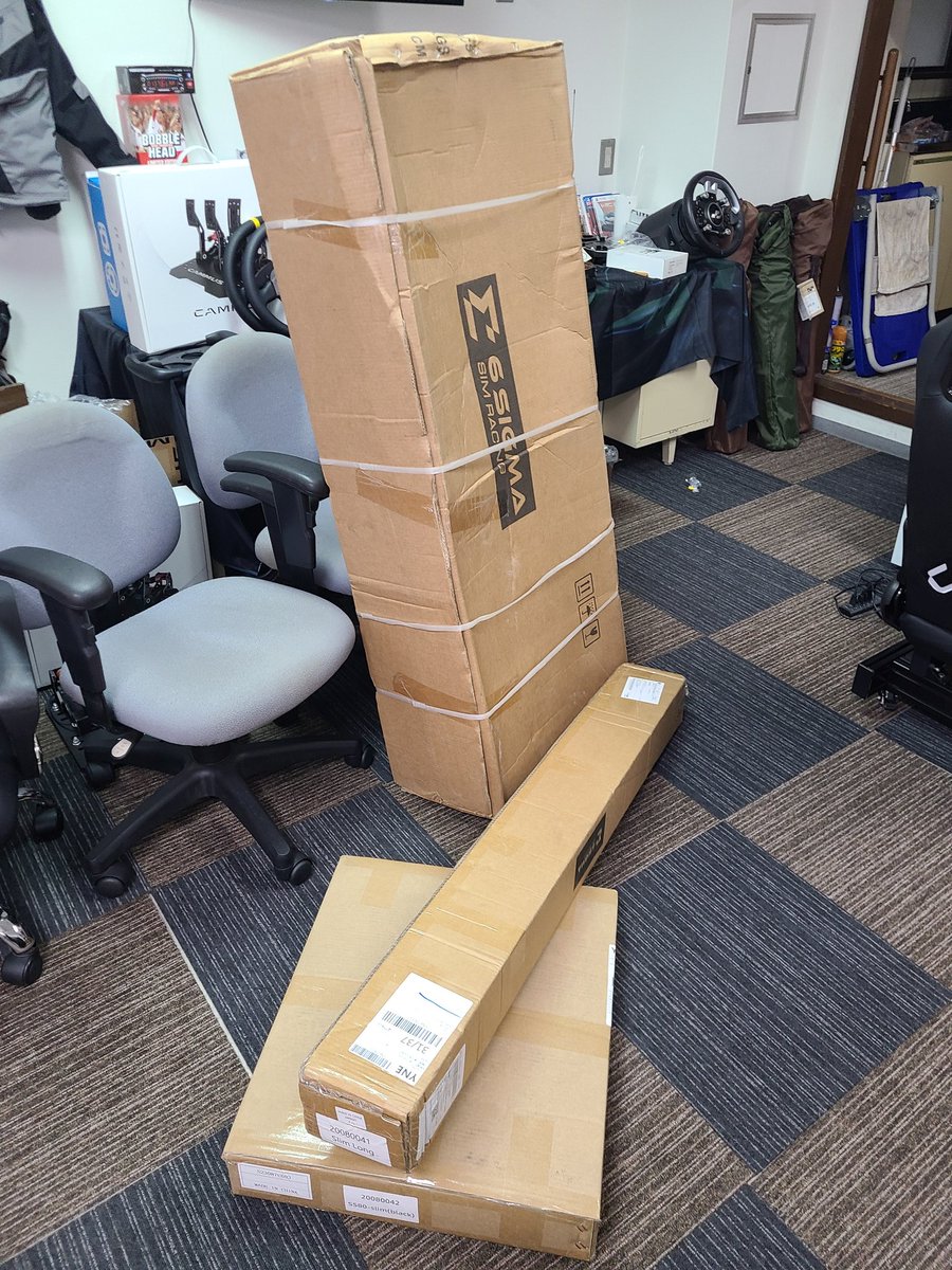 simracingtera's tweet photo. 業界最安のアルミコックピット 6 sigma sim racing の6s-slim とリクライニングシートセット商品。もうすぐボーナスですね。
#シムレーシングテラ #広島市 #6sigmasimracing #cammus #sigmaintegrale https://t.co/RYlCyo1mXj
