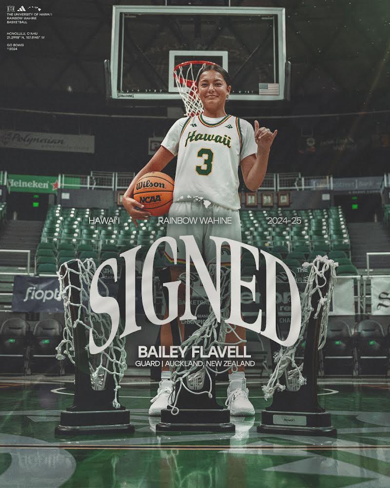 Welcome to the ‘Ohana Bailey! 💚🌈 #GoBows #SISTAHHOOD