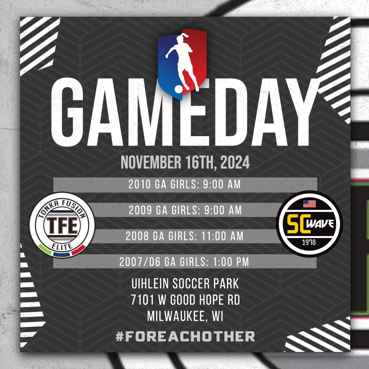 Tonka Fusion Elite | #65Strong (@tonkafusionmn) on Twitter photo SATURDAY: Our 2010+ GA teams get their 2024/2025 @girlsacademyleague campaigns started when they travel to <a href="/sc/">Mr. Carter</a>.wave for their first Midwest Conference games of the season. With the High School League seasons behind them, these ladies are ready to go! Good luck and safe travels. SATURDAY: Our 2010+ GA teams get their 2024/2025 @girlsacademyleague campaigns started when they travel to <a href="/sc/">Mr. Carter</a>.wave for their first Midwest Conference games of the season. With the High School League seasons behind them, these ladies are ready to go! Good luck and safe travels.