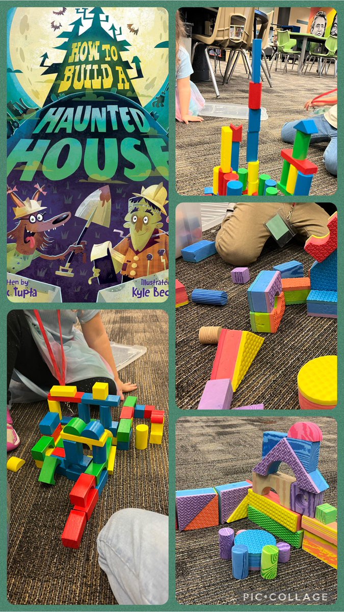 wpelibrarylove's tweet photo. Kinder students had fun using different materials to build a house. I love seeing their creativity! #stemtime #WeAreWPE #thehumblelibrarian @HumbleISD_WPE @HumbleISD @WPEpandamaniacs https://t.co/0j5U8SvjjX