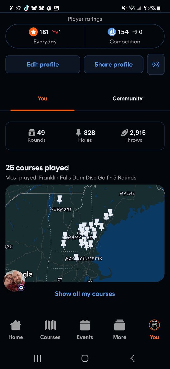 Disc Golf Dumpster Fire tweet media