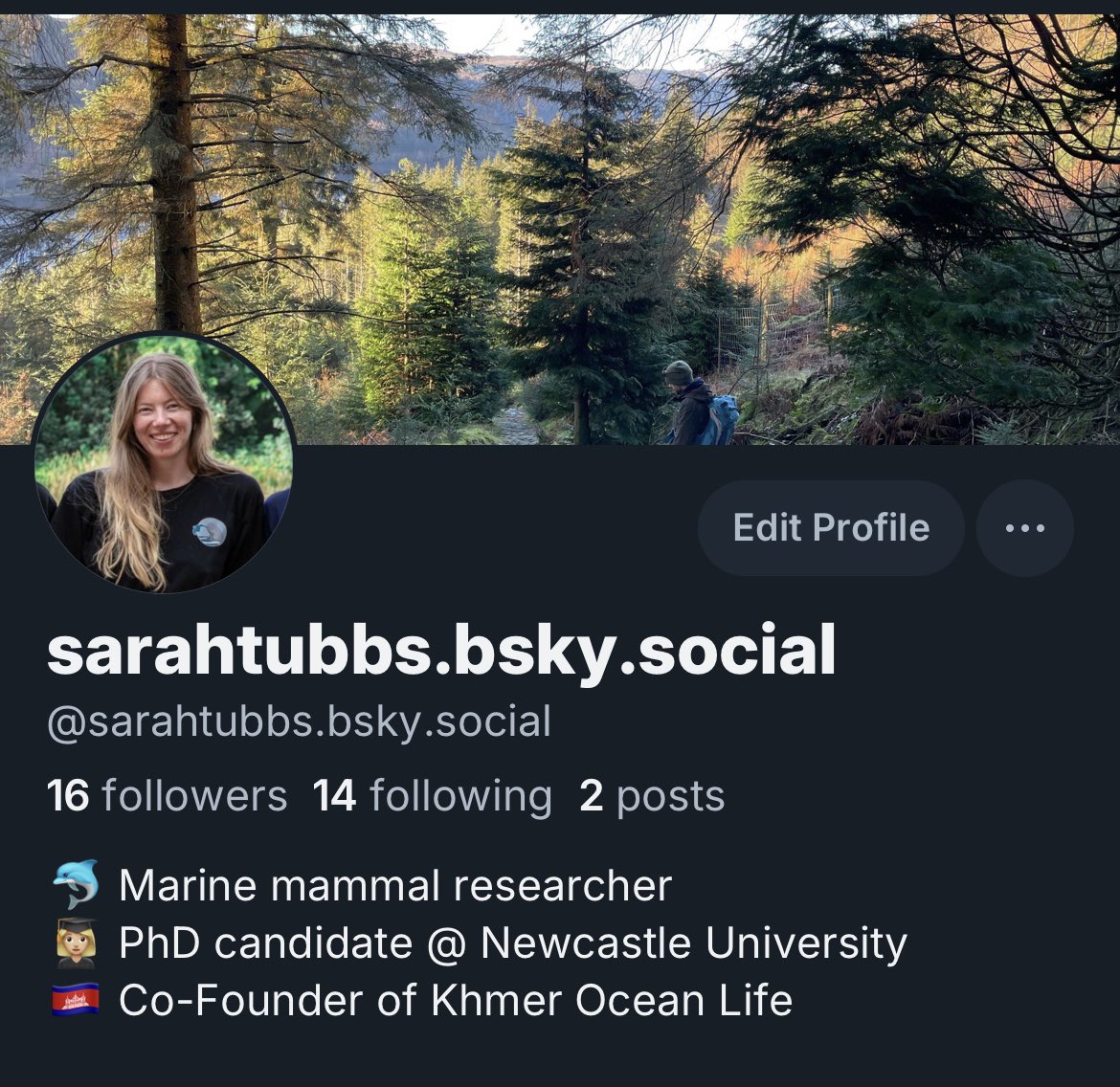 Come find me on Bluesky for marine mammal research and conservation content! #marmam #smm2024