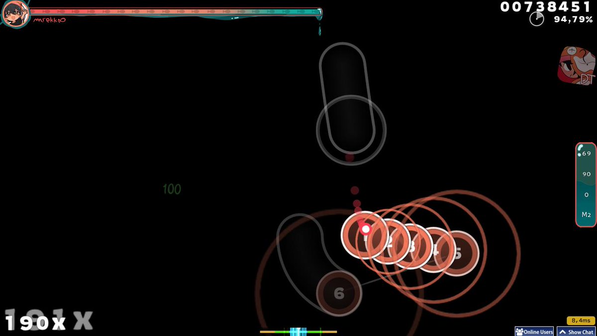 kyermaniac's tweet photo. Presenting "mrekk aquarium v1" - a skin based off and for our #1 player for osu!standard, mrekk!

Forum post with download below!

#osu https://t.co/voUZBPcDCY