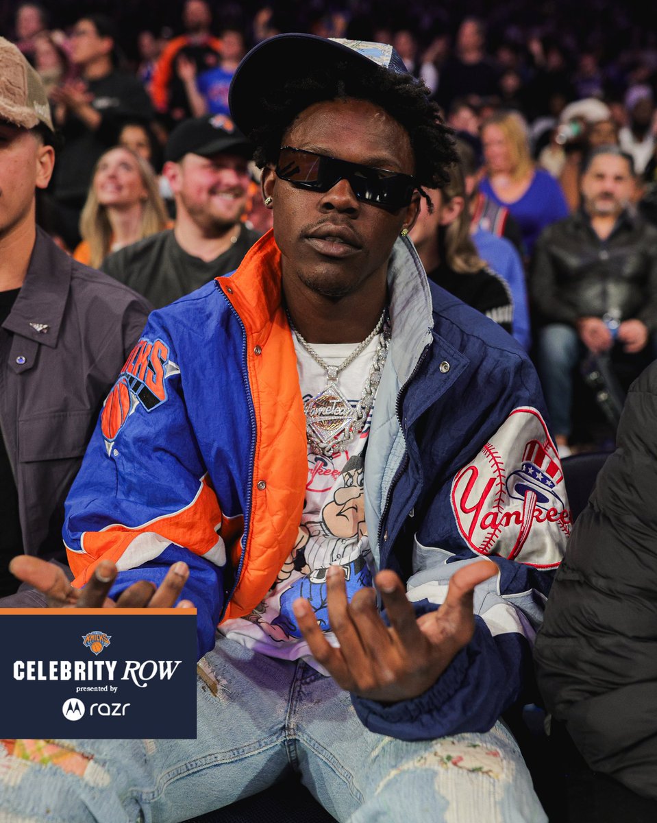 It's the jackeeettttttt

Jazz Chisholm is at the Garden tonight! 🎷

(via <a href="/nyknicks/">NEW YORK KNICKS</a>)