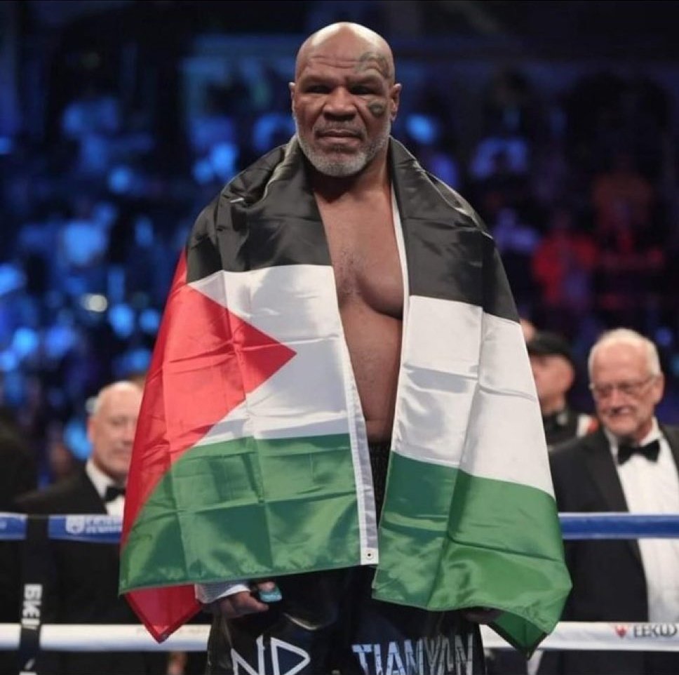 Sen bu bayrakla zaten şampiyon oldun.

Mike Tyson'u bu cesareti ve meydan okuyuşundan dolayı tebrik ediyorum...