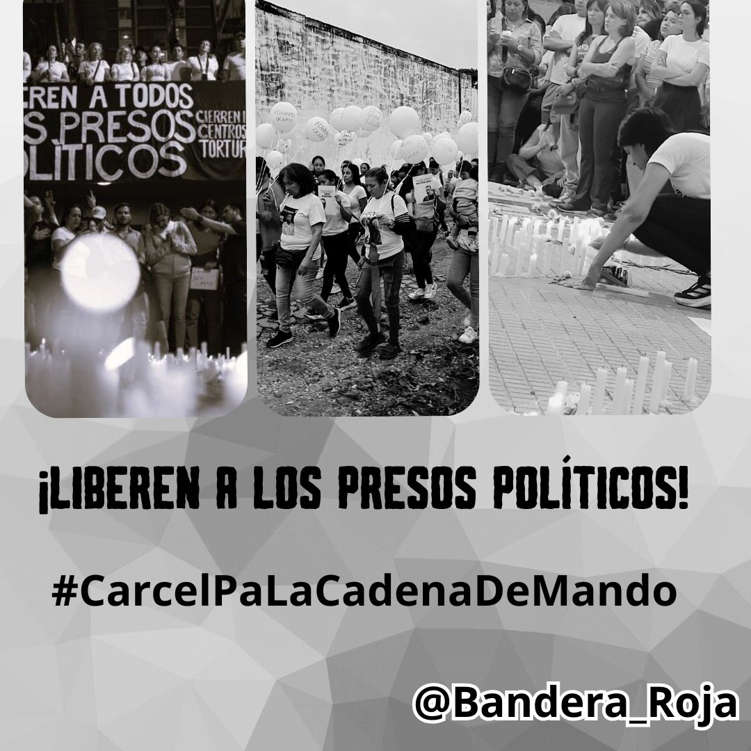 DAÑO IRREPARABLE | El fiscal dijo que "revisarán 225 casos". Sólo un 10% de #PresosPoliticos. Que estén incluidos 68 adolescentes presos sería bueno, pero no borrará el irreparable daño que les ha causado la dictadura. Ni Jesús Martinez volverá a la vida
#CarcelPaLaCadenaDeMando