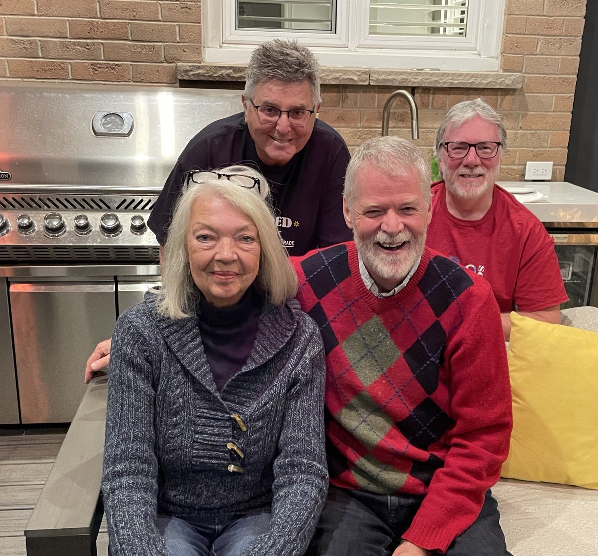 I had a great meeting with some amazing Chamber peers today - Charlene, David &amp; Scott. (Missing from the photo is Drew from the Oakville Chamber who Zoomed in from the maritimes). Most of us are retired but we still love talking about the ups &amp; downs in the Chamber network.