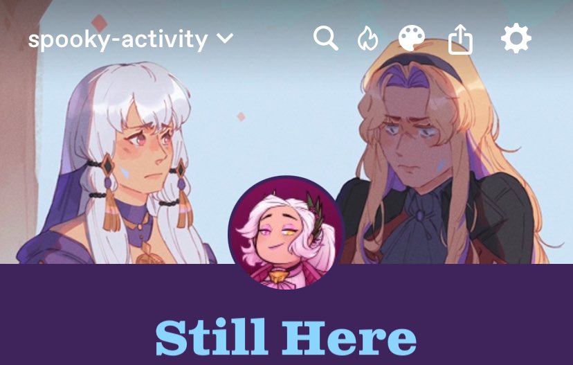SpookyActivity's tweet image. All my art has been removed from my account. If you’d like to continue viewing it, you can follow me on tumblr or bluesky!