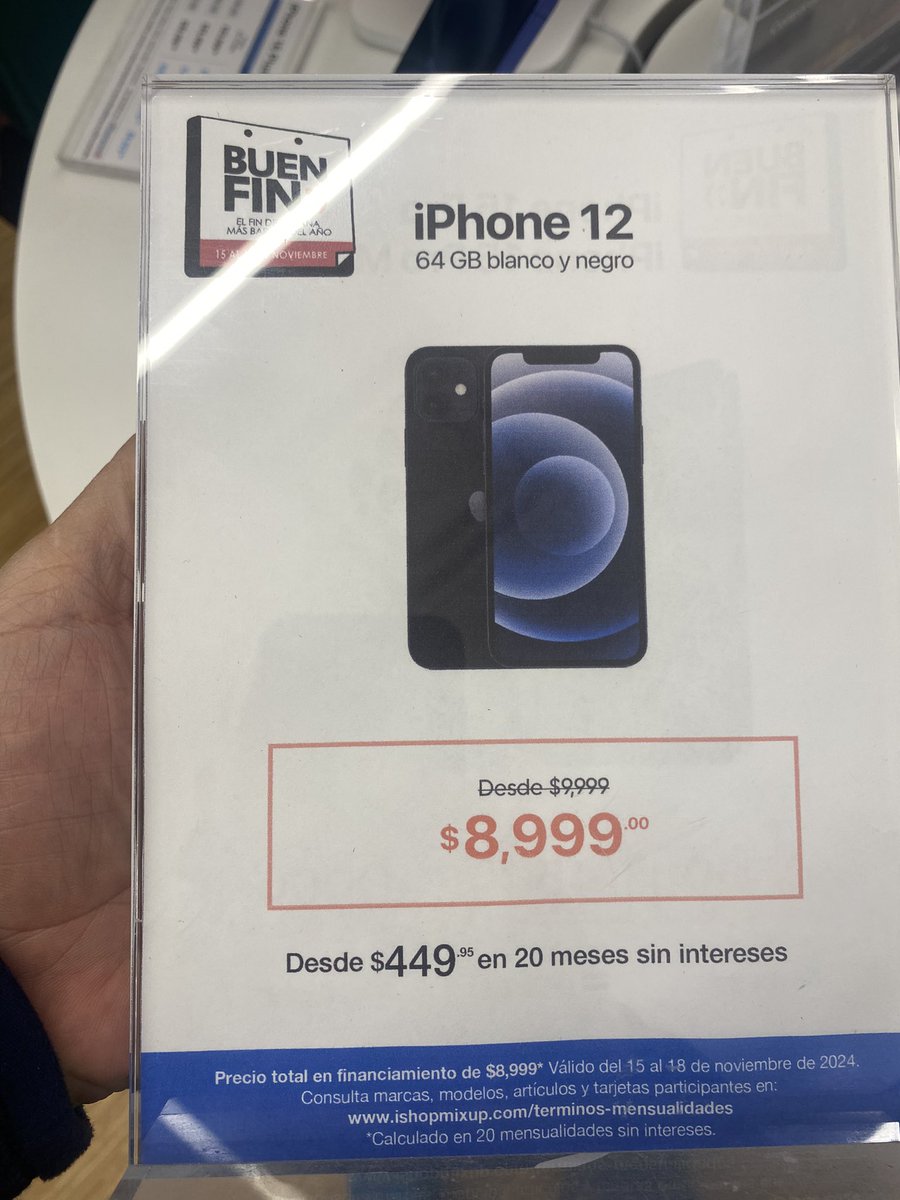 lgmc73's tweet photo. @AppleMxico sin respetar las promociones y cambiando precios @Profeco https://t.co/dfWvXU1BBs
