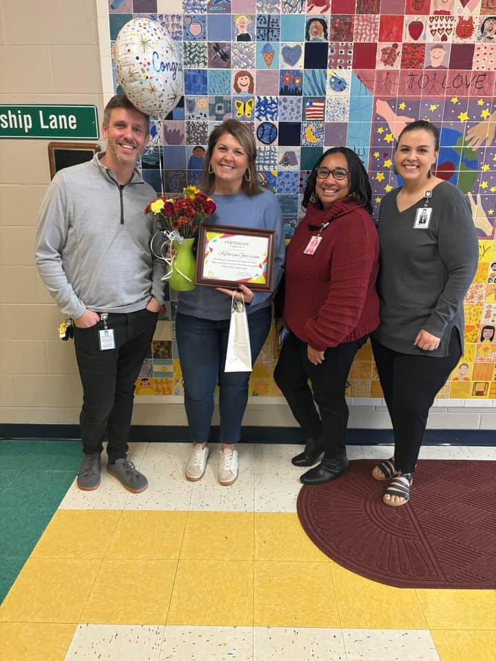 Combs Catch Up (@combscatchup) on Twitter photo 3 cheers for Ms. Garrison!! She was awarded the Mentor Coordinator of the Month!! She tirelessly supports beginning teachers and mentors, along with wearing many other hats, and we are all incredibly grateful for her!! 🥳🏆💚 <a href="/GarrisonLeaders/">Kate Garrison</a> <a href="/WCPSSTSP/">Teacher Support</a> <a href="/WCPSSTeam/">Team WCPSS</a> 3 cheers for Ms. Garrison!! She was awarded the Mentor Coordinator of the Month!! She tirelessly supports beginning teachers and mentors, along with wearing many other hats, and we are all incredibly grateful for her!! 🥳🏆💚 <a href="/GarrisonLeaders/">Kate Garrison</a> <a href="/WCPSSTSP/">Teacher Support</a> <a href="/WCPSSTeam/">Team WCPSS</a>