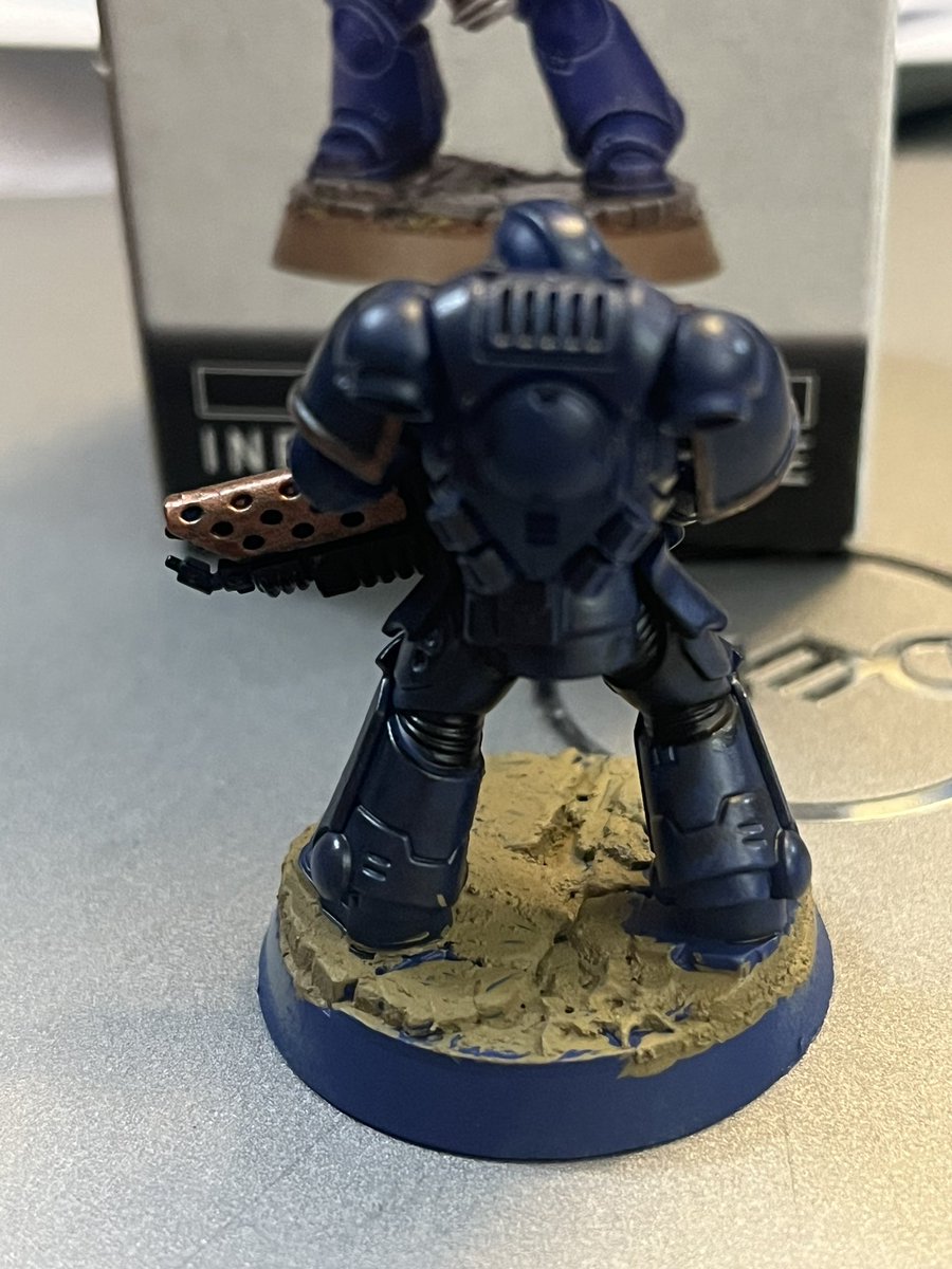 #Hobbystreak Day 50

Achievement unlocked! Took me 50+ days to get here, but painted my first-ever mini today at the WH store. 

Two takeaways:

1. It’s fun as hell, and 
2. It’s not as hard as I thought it was gonna be 

#WarhammerCommunity