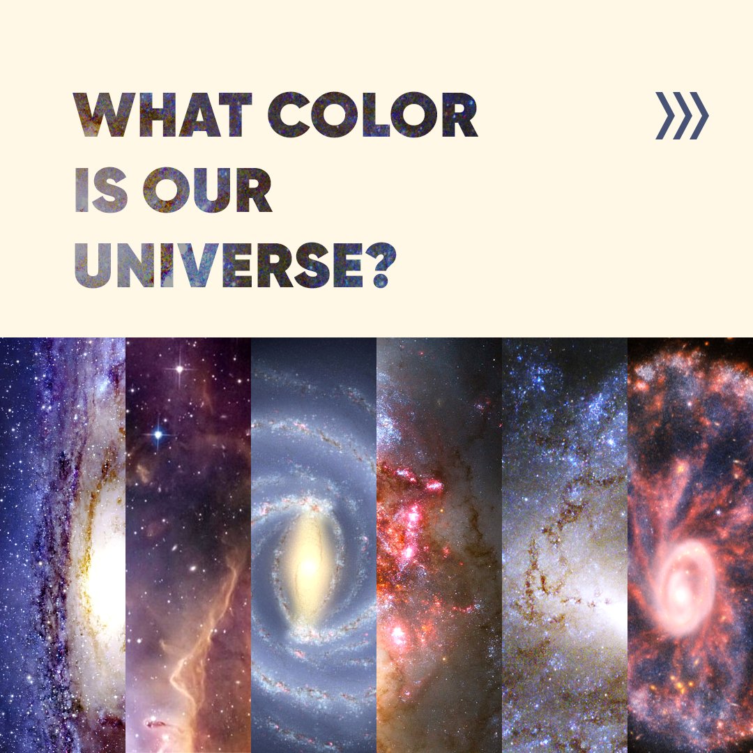 StarWalk's tweet photo. The Universe’s Color: "Cosmic Latte" ☕✨

Did you know the average color of the universe is called Cosmic Latte? 🌠 Astronomers at Johns Hopkins University analyzed the light from over 200,000 galaxies and discovered this creamy, beigeish white hue. But naming the color was almost as fun as the discovery itself! 🪐💫

When the corrected color was announced, the researchers asked for name suggestions (jokingly insisting it couldn’t be "beige"). 📝 Here are some of the creative contenders:

- Cappuccino Cosmico ☕ (17 votes)
- Big Bang Buff/Blush/Beige 💥 (13 votes)
- Cosmic Cream 🌟 (8 votes)
- Skyvory 🌌 (7 votes)
- Primordial Clam Chowder 🤔 (4 votes)

Although "Cappuccino Cosmico" received the most votes, the team settled on "Cosmic Latte" for its nod to Galileo’s Italian roots. "Latte" means "milk" in Italian, and the term links beautifully to the Milky Way, "Via Lattea". Plus, the researchers admitted they might be "caffeine biased." ☕😄

Next time you sip a latte, remember you’re holding a little bit of cosmic inspiration! 🌠✨

#CosmicLatte #UniverseColors #AstronomyFacts #MilkyWay #StarWalk
