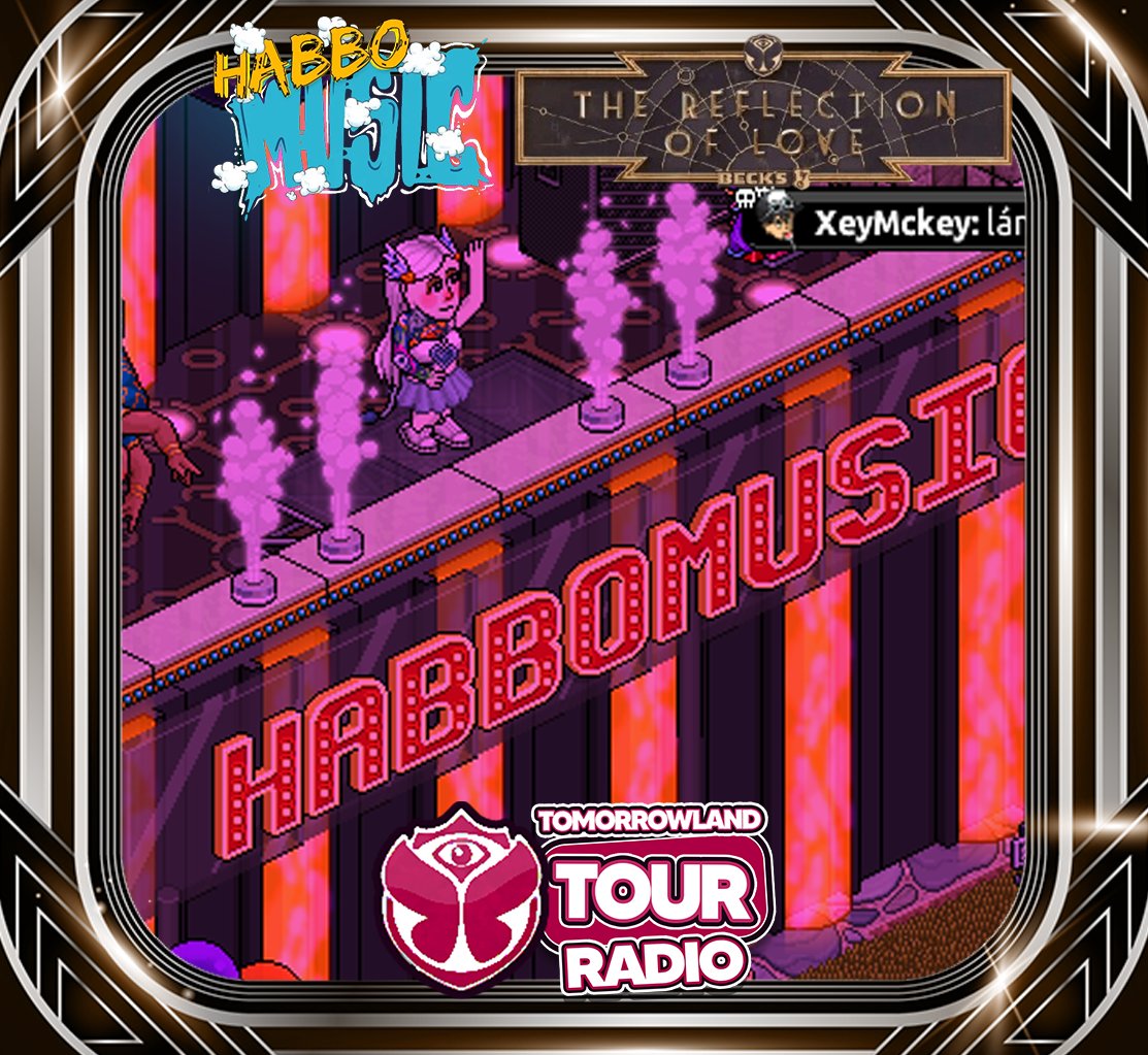 tomorrowhbb's tweet photo. 🤖¡Estamos ON!📷

🌈#TomorrowlandTourRadio
📢 Radio: https://t.co/3vpbBBtewc
🎶 DJ AL AIRE: @rokerooES 

Y anteriormente @deylina19 🎶

@radiobobba_ @Djsfactory @EspacioPixelHB @MusicLegacy_HB @habbomusices24 @RadioFakeHB
@ESHabboSecurity https://t.co/JiGWJvfT9W