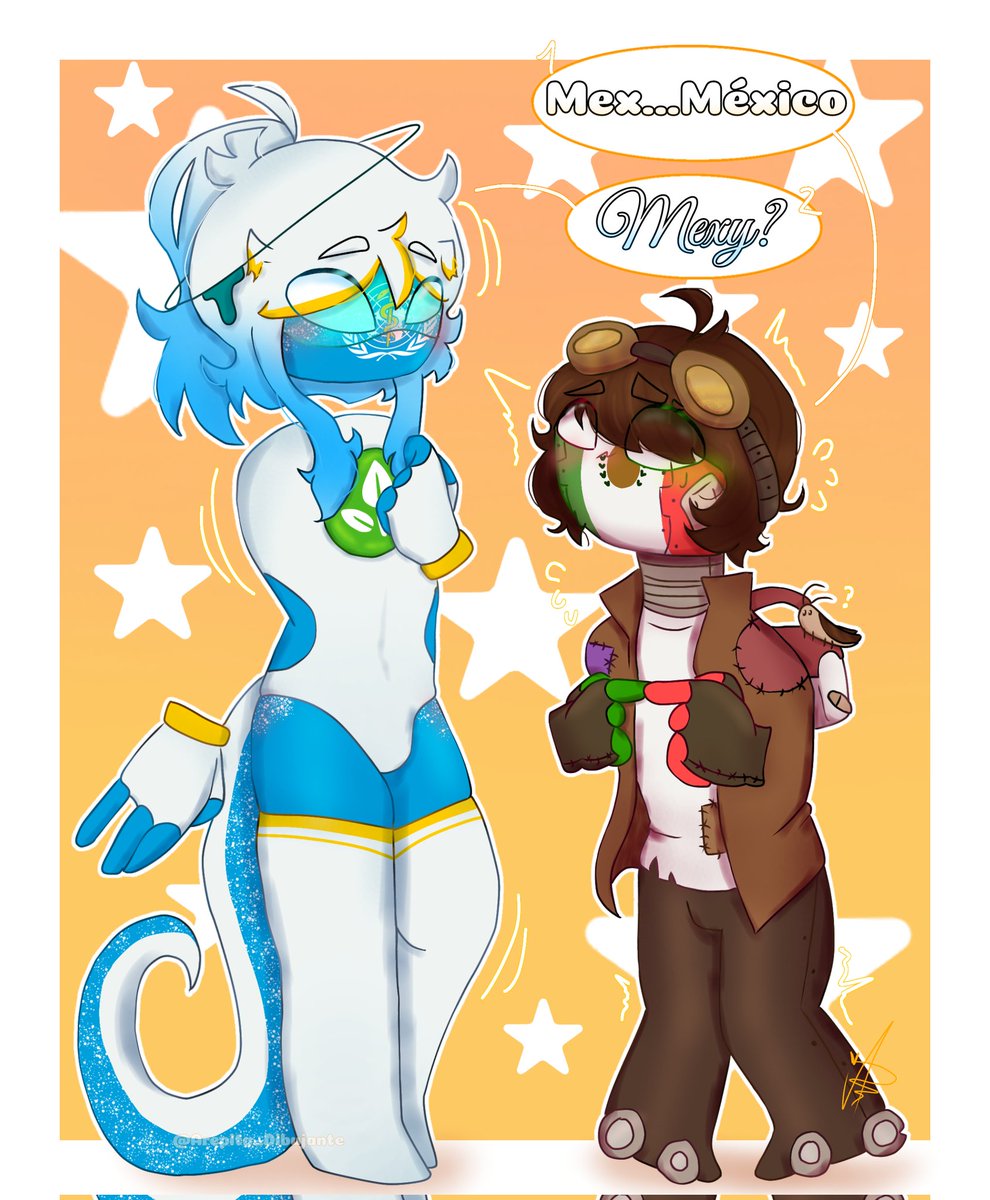 Arepita_Star's tweet photo. Wall-e y Eva referencia 💕🪳
#countryhumans #oms #mexico #walle #eva #countryhumansoms #countryhumansmexico https://t.co/4f5RON72xN