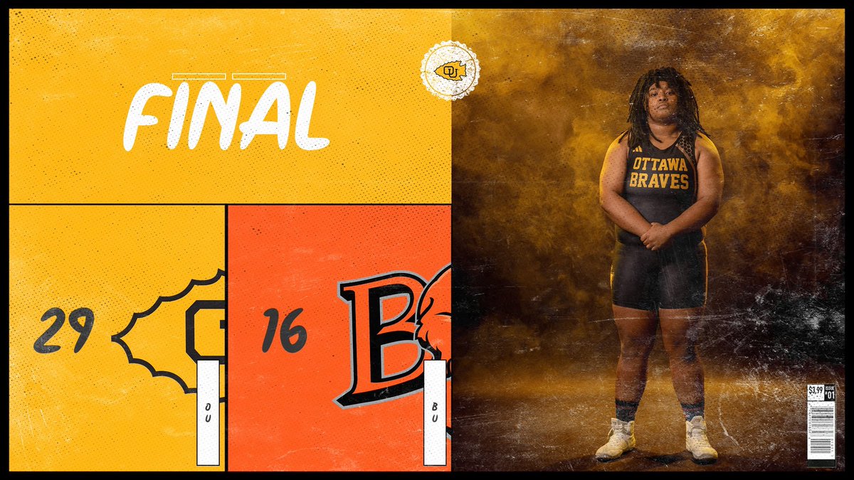 .<a href="/OttawaUWomensWr/">Ottawa University Women's Wrestling</a> picks up another dual victory against Baker, 29-16❗️

#BraveNation x #kcacscores