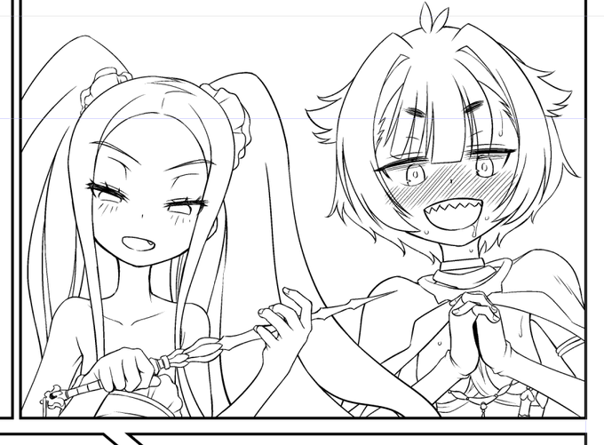 可愛く描けた ヨシ! 