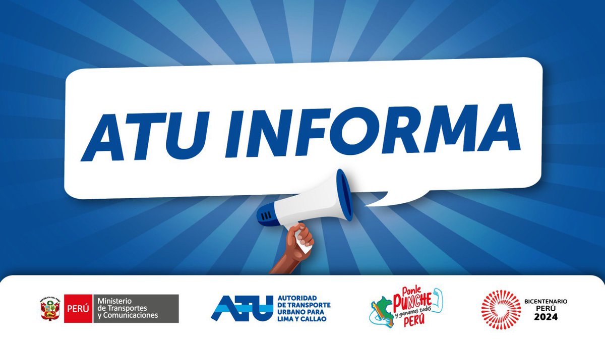 Autoridad de Transporte Urbano tweet media