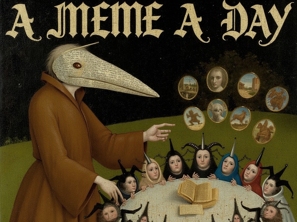 Hieronymus Bosch Memes tweet media