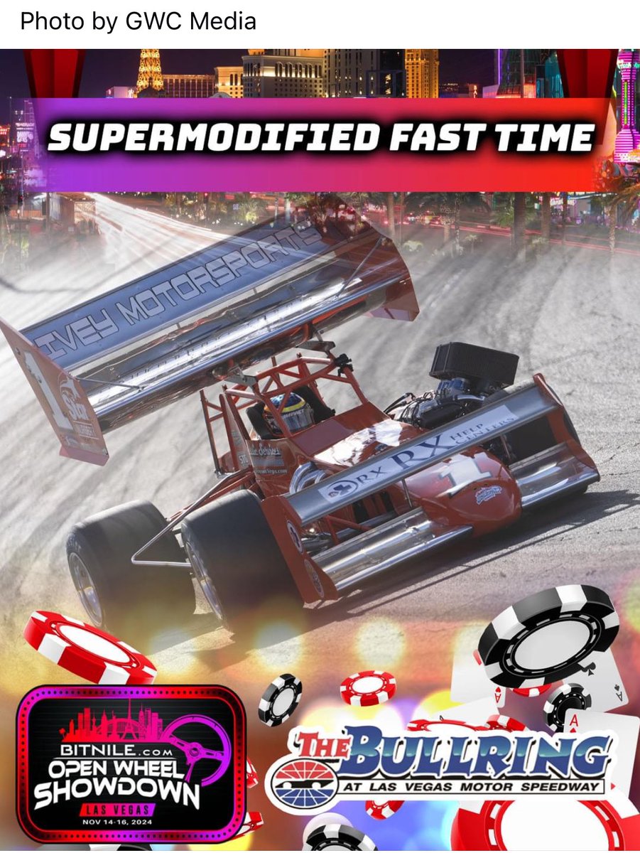 AllThingsSuperm's tweet image. @DaveyHamilton &amp;amp; @DHRSTG83JR went to the top of the charts earlier in the day but it looks like @OttoSitterly &amp;amp; @NicotraRacing have set fast time again for the second day in a row @OWShowdown 

Qualifying tomorrow will set the feature lineup. NO HEATS

#Supermodifieds #LasVegas