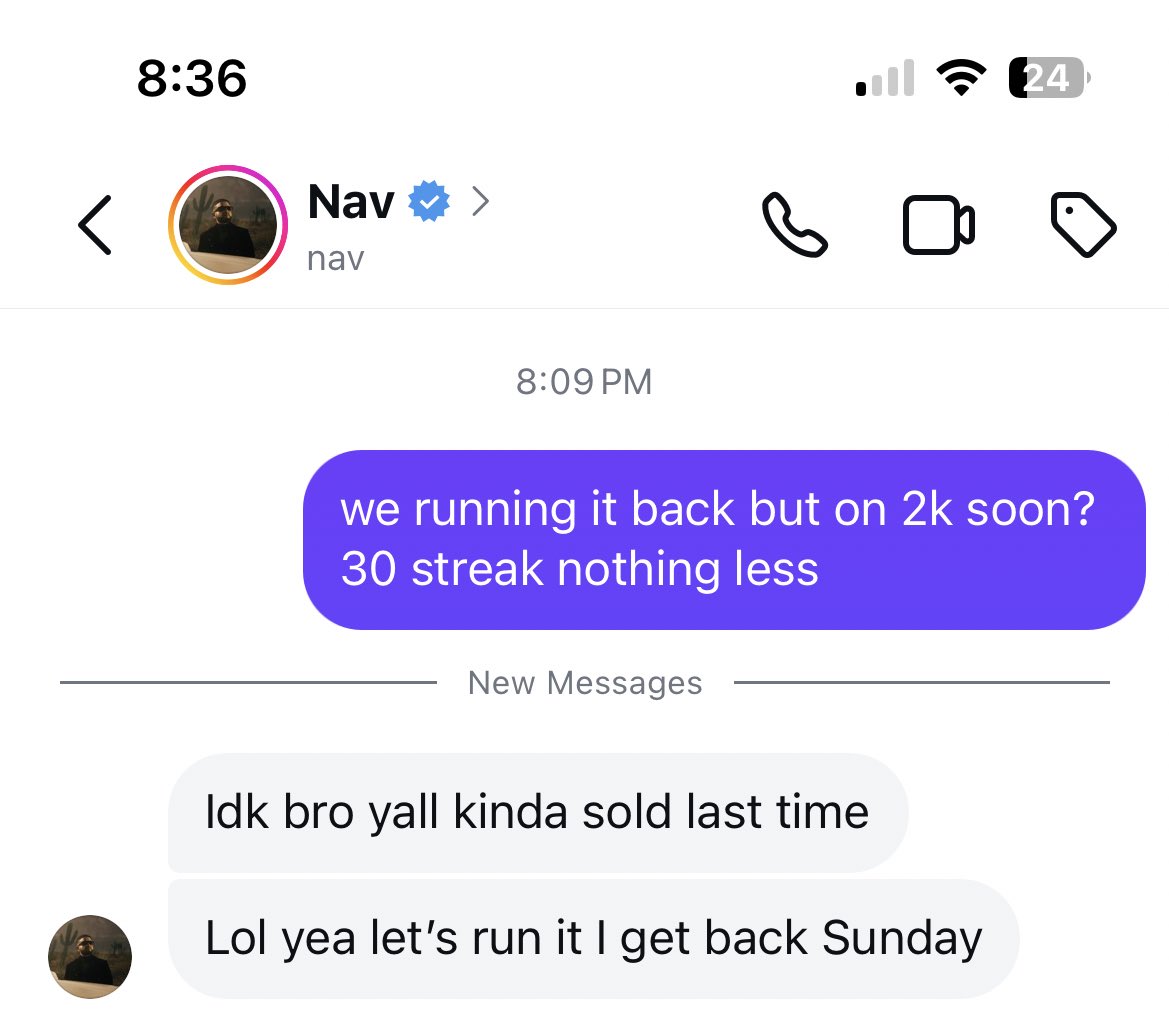 IM BRINGING NAV TO 2K25, yes i sold him on college football 😭 but 2k is my home! i’m not where i wanna be, but i will be getting there soon! GOD IS GOOD ✝️