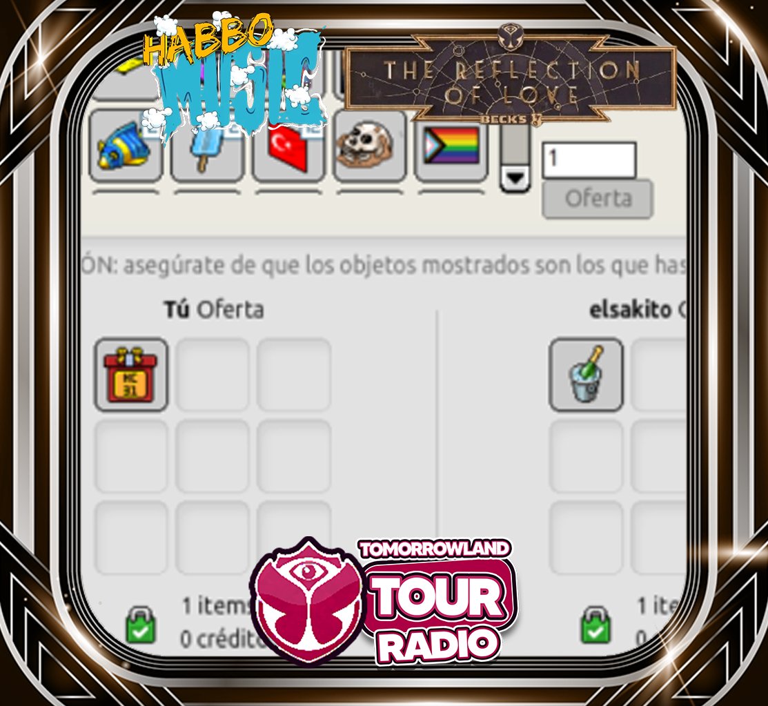 tomorrowhbb's tweet photo. 🤖¡Estamos ON!📷

🌈 #TomorrowlandTourRadio
📢 Radio: https://t.co/3vpbBBtewc
🎶 DJ AL AIRE:  @rokerooES

GANADORES DE TORNEO PING PONG! 🌟

@radiobobba_ @Djsfactory @EspacioPixelHB @MusicLegacy_HB @habbomusices24 @RadioFakeHB
@ESHabboSecurity https://t.co/14Bu52AeJb