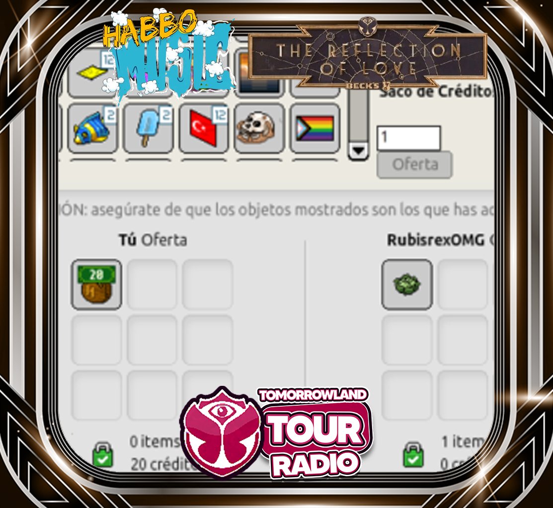 tomorrowhbb's tweet photo. 🤖¡Estamos ON!📷

🌈 #TomorrowlandTourRadio
📢 Radio: https://t.co/3vpbBBtewc
🎶 DJ AL AIRE:  @rokerooES

GANADORES DE TORNEO PING PONG! 🌟

@radiobobba_ @Djsfactory @EspacioPixelHB @MusicLegacy_HB @habbomusices24 @RadioFakeHB
@ESHabboSecurity https://t.co/14Bu52AeJb