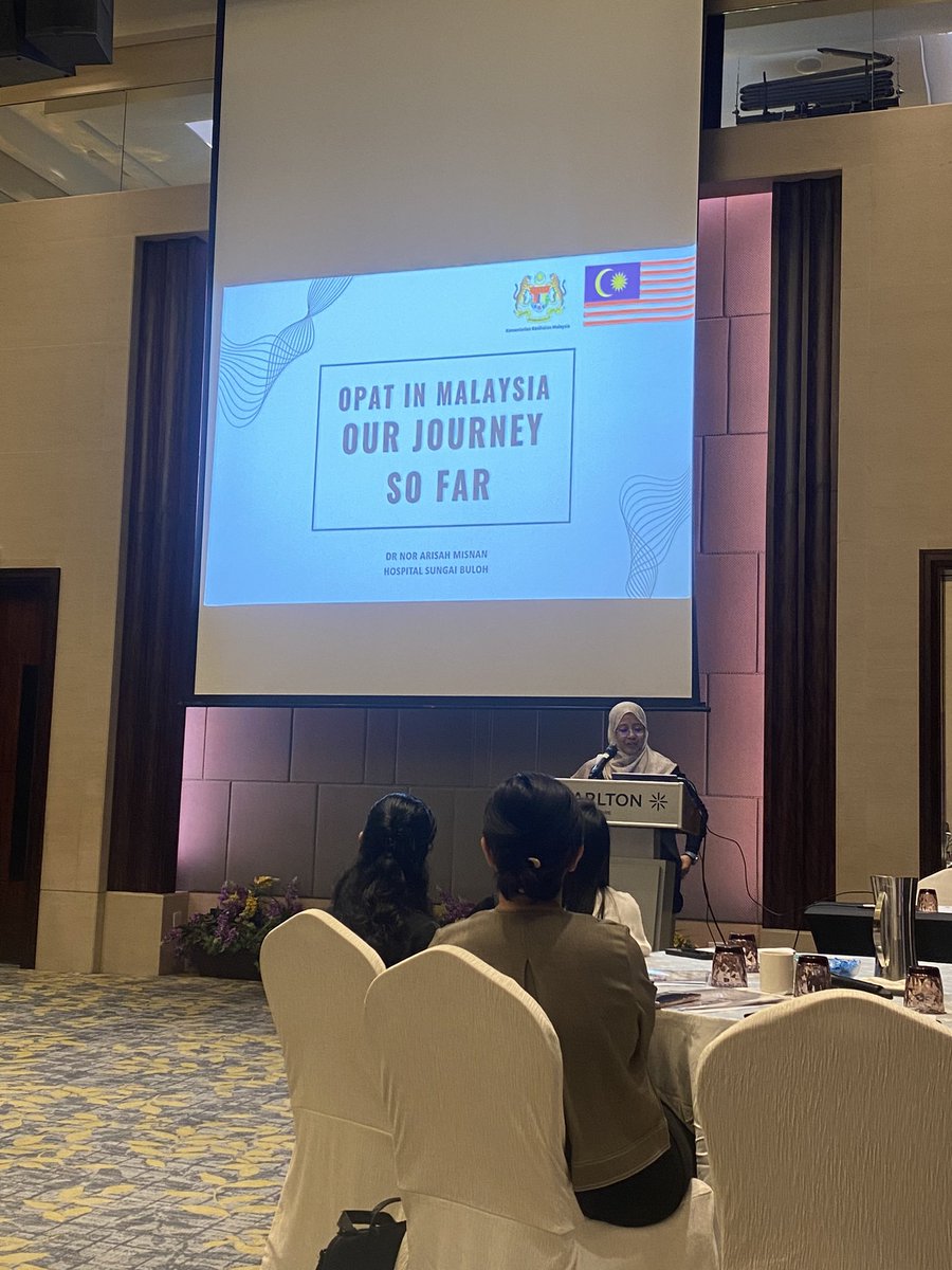 HSgB ID consultant Dr Arisah on Malaysia OPAT journey. 🔥