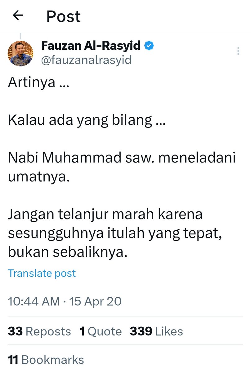 irapryanto's tweet photo. @IAI_ALAZIS Salah kaprah penggunaan kata meneladani pernah dibahas pakar bahasa Indonesia, namun sayangnya hal ini belum tersebar luas, perlu kerja sama semua pihak. Terima kasih. https://t.co/GjNNtzwol5