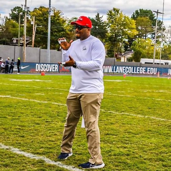 HBCUSports1's tweet photo. Tommie Lewis Jr., has been promoted to Interim Head Football Coach at Lane College 
Per- HBCU Premier Sports https://t.co/LDtvkLWPCY