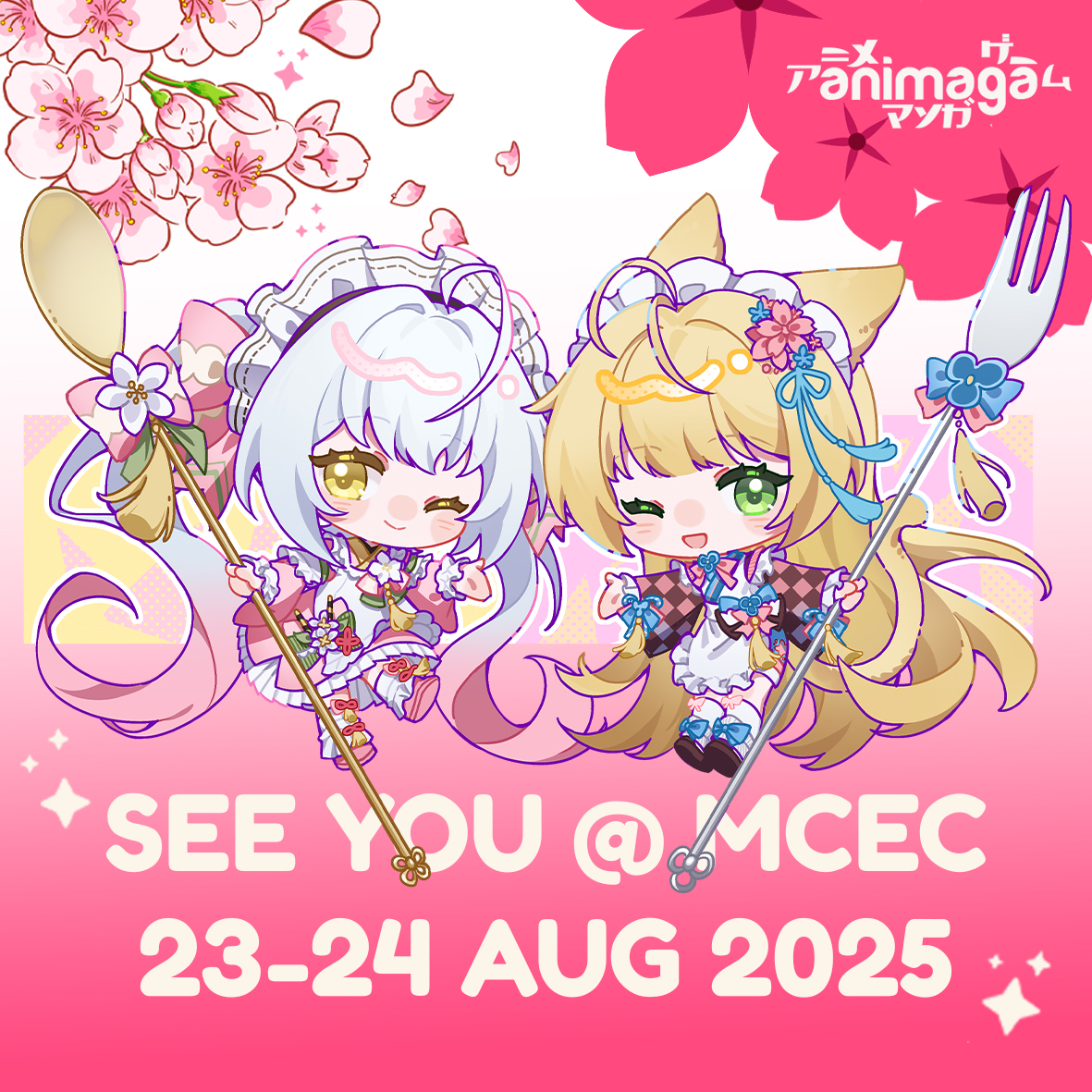 🌟 Save the Date! 🌟
Animaga 2025 is coming August 23-24th at MCEC 2025, Melbourne! 🎉 Experience the best of anime, cosplay, gaming &amp; pop culture. Start planning now! ⏳✨