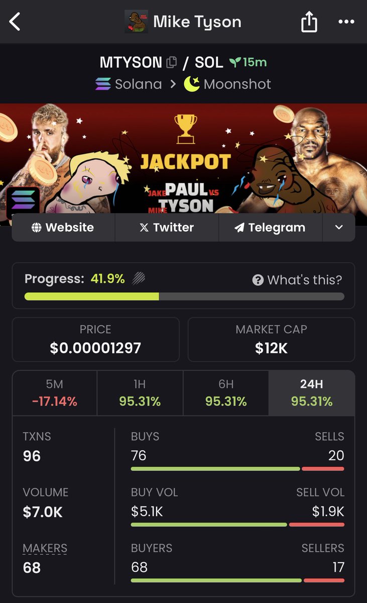 LFGGG🚀🚀🥊🥊 #MTYSON 

dexscreener.com/solana/28QP49g…