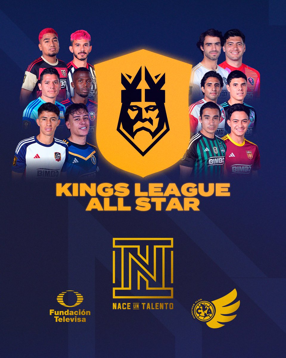 ¡Un All Star de <a href="/kingsleague_am/">Kings League Openbank Americas</a> será parte de nuestro gran evento! 🔥

No puedes faltar, ¡te esperamos este próximo 20 de noviembre!

🎟️ Compra tus entradas: bit.ly/3YWyQP8
🗳️ Haz un donativo: naceuntalento.com.mx