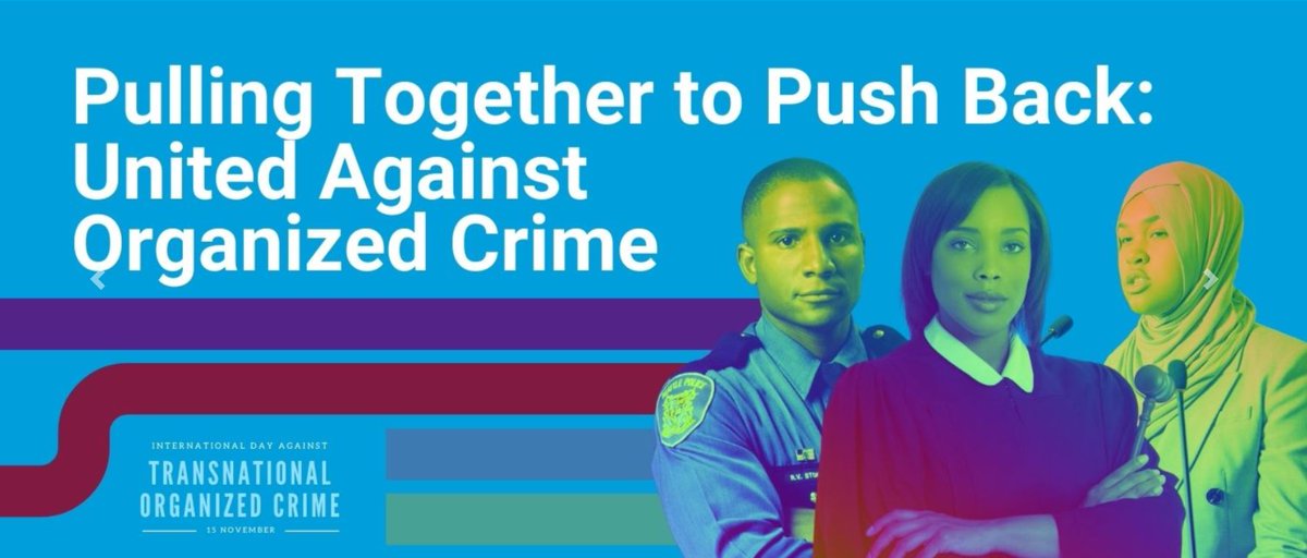 PARMIONOVA's tweet image. #15November is @un Intl' Day for the Prevention of and Fight Against all Forms of Transnational Organized Crime 2024; Organized crime steals, corrupts and kills. Let's join forces to counter #OrganizedCrime!
#tocday,webtv.un.org/en/asset/k1d/k…