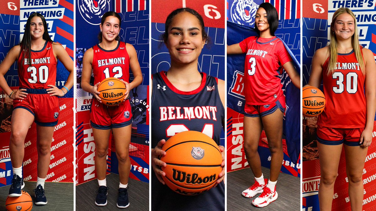 Belmont WBasketball (@belmontwbb) on Twitter photo Bruins add Rylie Beers, <a href="/KateMcGinnis12/">Katelyn McGinnis</a>, @_TatumWoodson, <a href="/DacarraWard/">Dacarra Ward</a> and <a href="/leahwest44/">Leah West</a> for 𝟐𝟎𝟐𝟓 𝓢𝓲𝓰𝓷𝓲𝓷𝓰 𝓒𝓵𝓪𝓼𝓼!
Welcome to #Splashville 💦🏀
📰 🔗 bit.ly/3Z6pRLo
#ItsBruinTime Bruins add Rylie Beers, <a href="/KateMcGinnis12/">Katelyn McGinnis</a>, @_TatumWoodson, <a href="/DacarraWard/">Dacarra Ward</a> and <a href="/leahwest44/">Leah West</a> for 𝟐𝟎𝟐𝟓 𝓢𝓲𝓰𝓷𝓲𝓷𝓰 𝓒𝓵𝓪𝓼𝓼!
Welcome to #Splashville 💦🏀
📰 🔗 bit.ly/3Z6pRLo
#ItsBruinTime