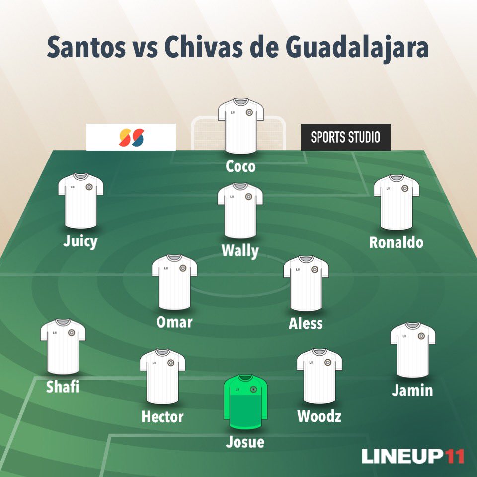 🚨OFFICIAL:

Here is your starting 11 for the GOC league match against Chivas!

VAMOS GINGA! 🇧🇷