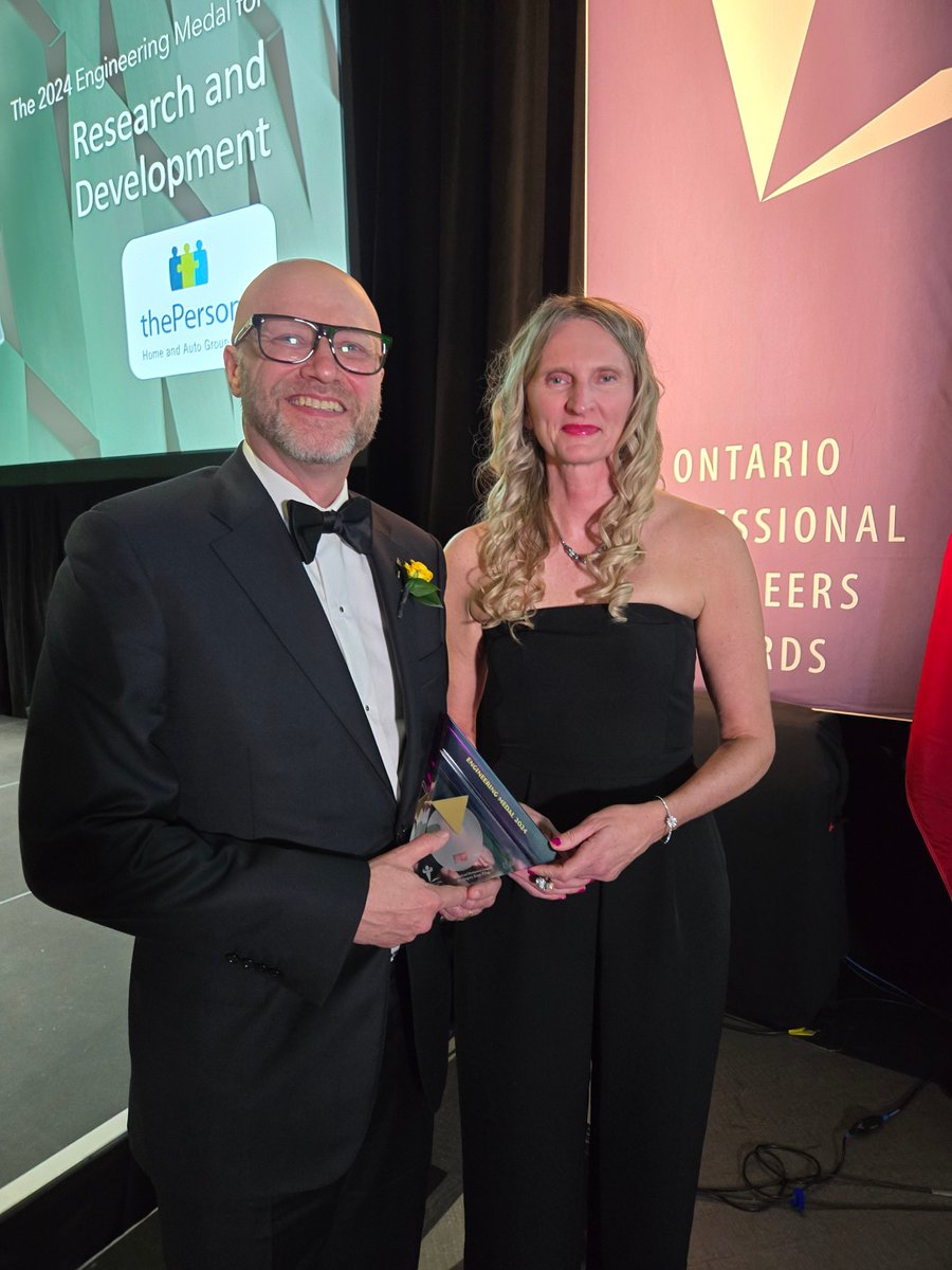 O_S_P_E's tweet photo. Congratulations to @WesternU Professor, Gregory Kopp, P.Eng., on receiving The Engineering Medal for Research and Development, presented by @tpicinsurance

#OSPELeads #EngineersLead #OPEA #EngineeringExcellence https://t.co/mgvxB4mILQ