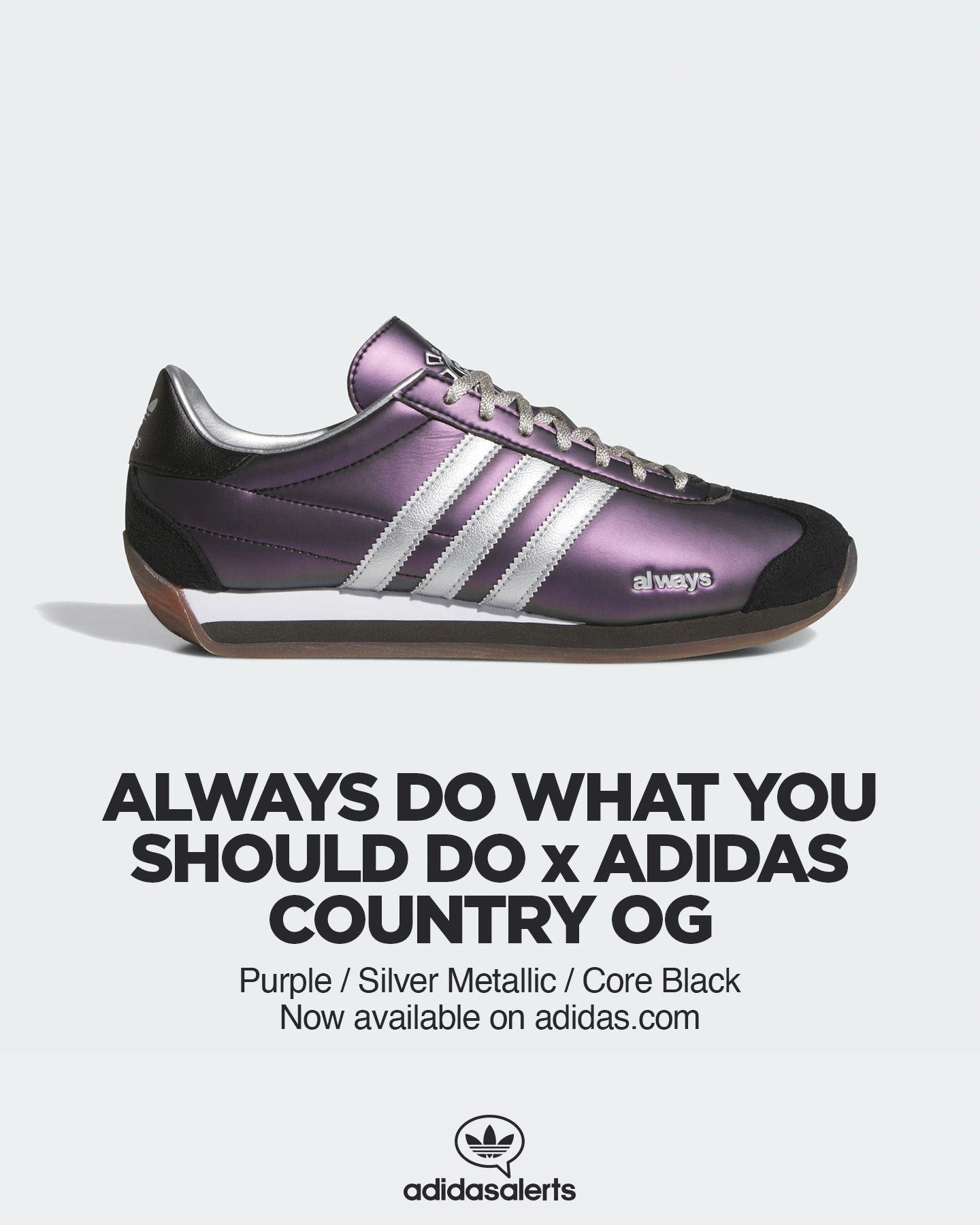 adidas alerts on X Now available on adidas US. always x adidas Country OG. https t McnYD2iXMu ad https t mEpw3QdYFW X