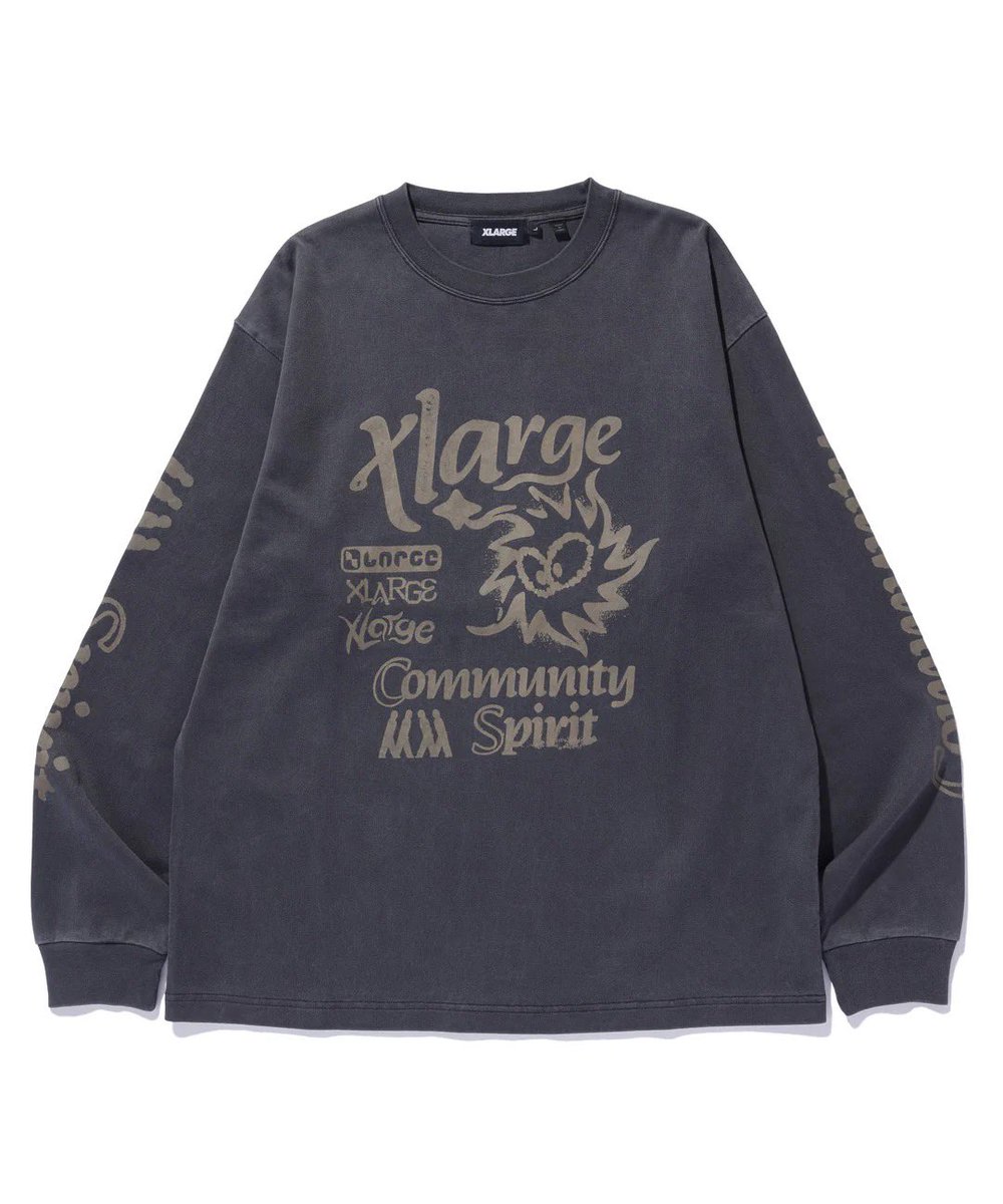 ‘Community Spirit’ L/S that I designed for <a href="/XLARGEJP/">XLARGE</a> with <a href="/prcsndesigns/">PRECISION DESIGN GROUP</a> 🌞