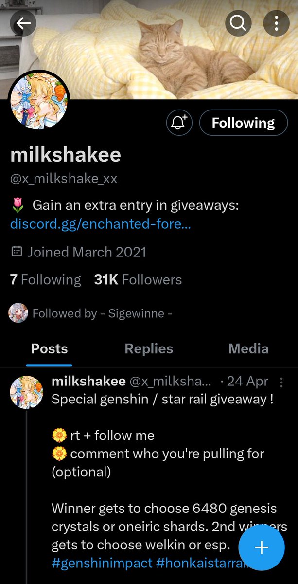 Kay92274313's tweet photo. @Sige_giveaways @x_milkshake_xx Done https://t.co/UjN41zeEcG