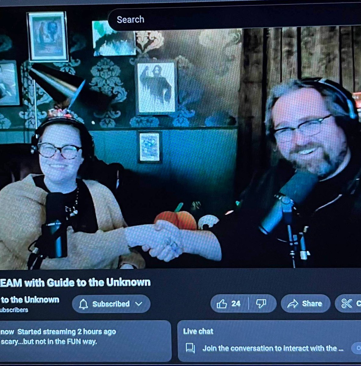 7 YEARS OF GUIDE TO THE UNKNOWN ACHIEVED!

Thanks for hanging out with us tonight,  everyone!

We had a blast!