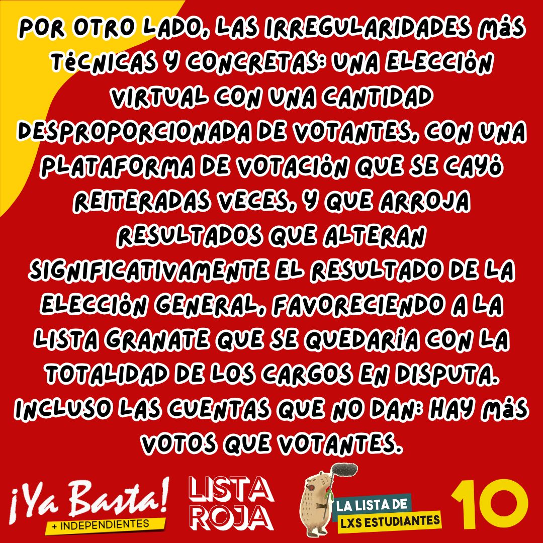 Ya Basta-Las Rojas UNLa tweet media