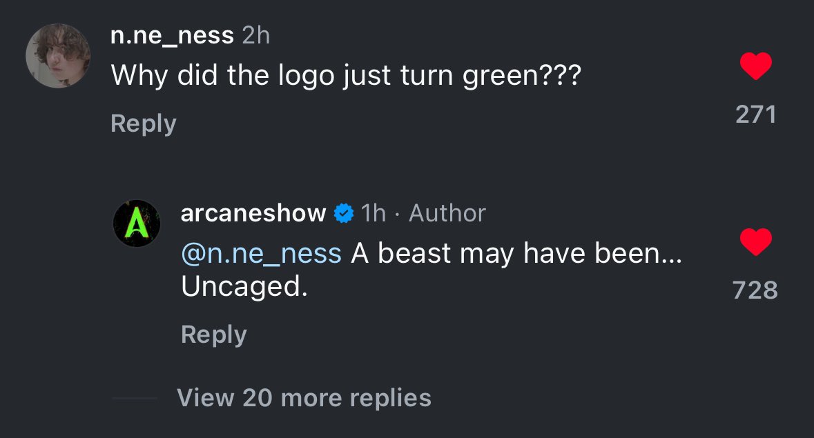 THE LOGO?! THE COMMENT?! MY WORLD?!