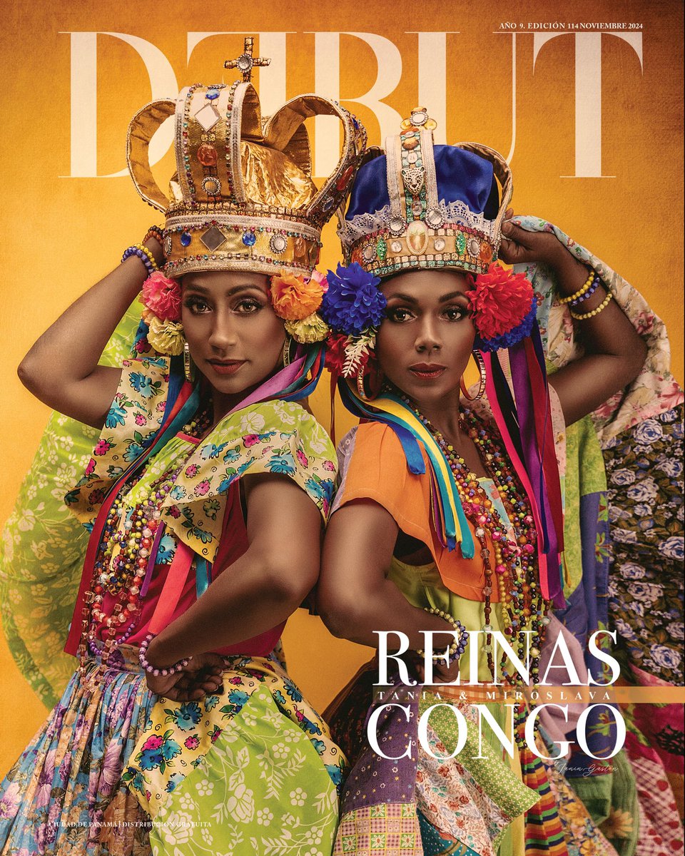 Agradecida 🙌🏽✨ por aparecer en la portada de la edición No.114 de la revista Debut, correspondiente al mes de noviembre 🇵🇦 para conmemorar nuestras tradiciones y cultura junto a Miroslava Morales.
𝗙𝗼𝘁𝗼: 𝗝𝗮𝗻𝗶𝗻 𝗚𝗮𝘀𝘁ó𝗻.