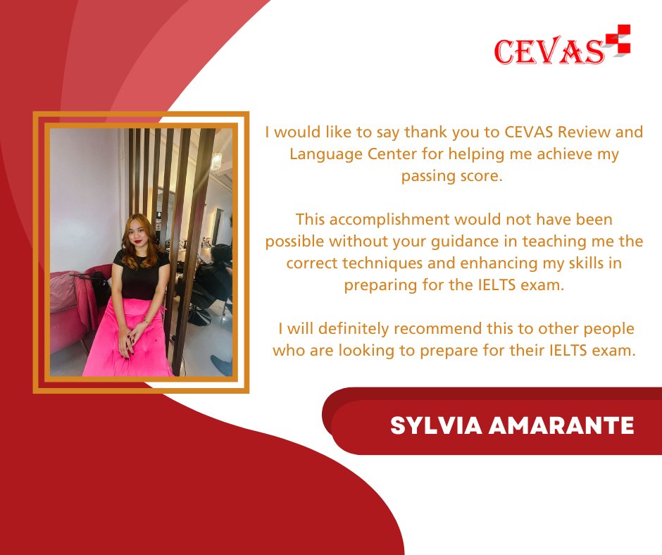 cevasph's tweet photo. Congratulations, Ms. Sylvia Amarante!

Website: https://t.co/OVS7vVURIL

Facebook Pages: CEVAS Philippines

Instagram and TikTok: cevasph https://t.co/lVKxOM6TUF