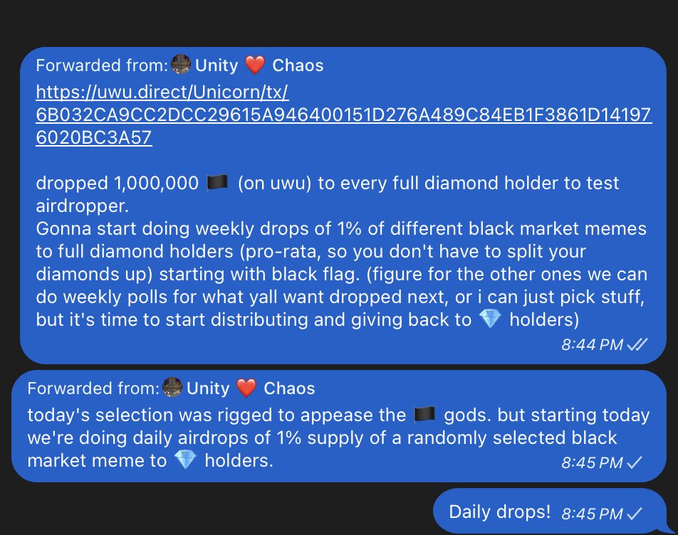 unicornandhax's tweet image. And you&apos;re not in 💎s yet?