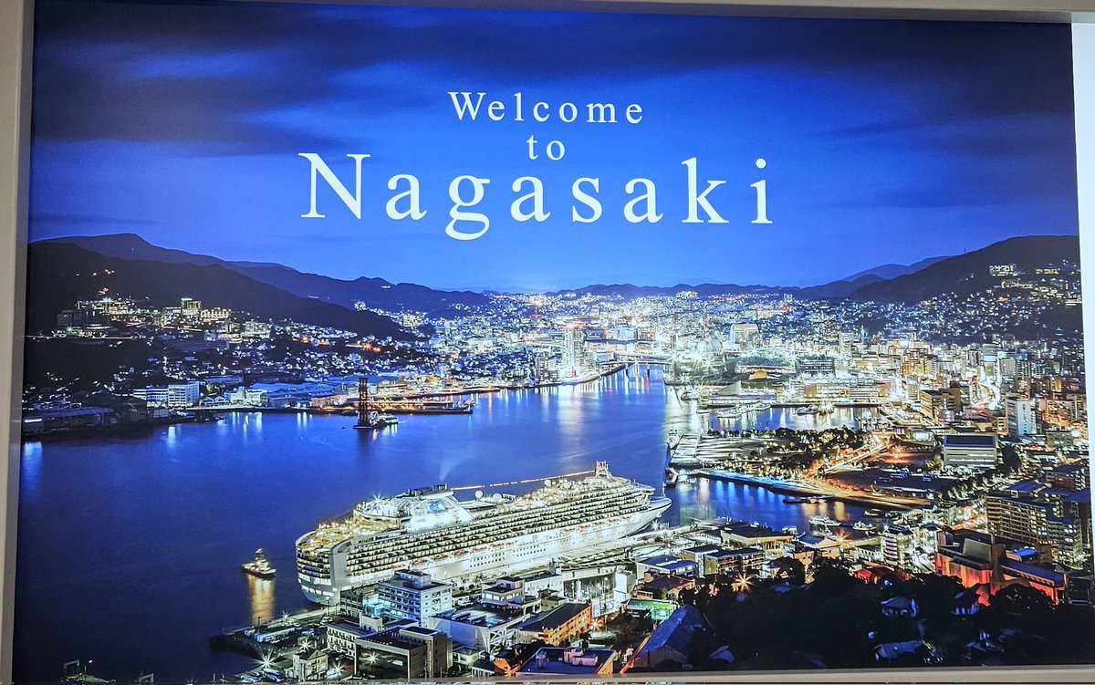 MallamPelliks's tweet photo. We're here in #Nagasaki for #HSR2024 and it's indeed a warm welcome from our local hosts. This promises to be an exciting and enriching 8th Global Symposium on Health Systems Research 
@NU_kouhou @nagasaki @H_S_Global @ahyder1 @results4dev @Lucy_Gilson @TMirzoev @LagomarsinoGina https://t.co/sbmIhbgGlE
